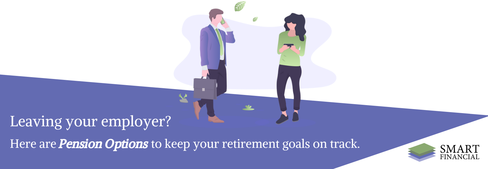 What happens to my pension plan when I leave a company?